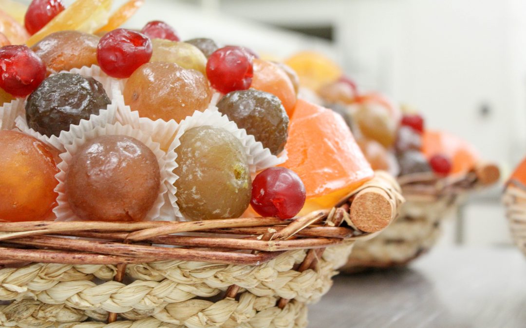 Certified candied fruits